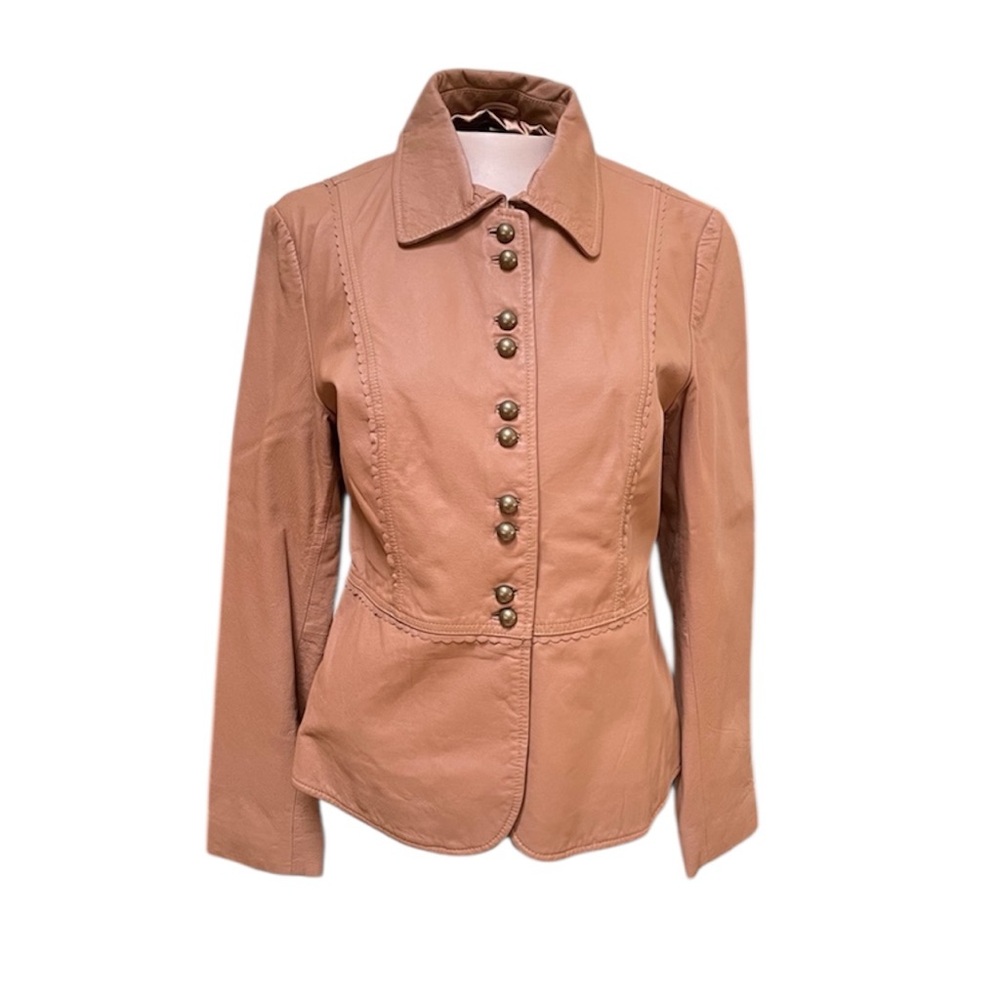 Women's B by Bernardo Leather Jacket Blazer